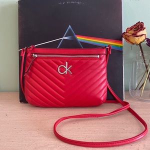 Calvin Klein Red Crossbody Bag